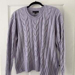 Banana Republic Lavender Knit Sweater